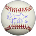 Dave Stewart Signed Rawlings Official MLB Baseball w/NH 6-29-90 - STEBSB102 - Dave Stewart Signed Rawlings Official MLB Baseball w/NH 6-29-90 product image