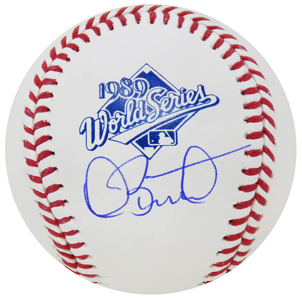 Dave Stewart Signed Rawlings Official 1989 World Series Baseball - STEBSB107 - Dave Stewart Signed Rawlings Official 1989 World Series Baseball product image