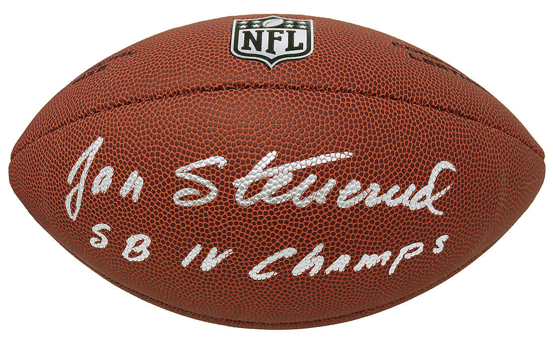 Jan Stenerud Signed Wilson Limited Full Size NFL Football w/SB IV Champs - STEFTB303 - Jan Stenerud Signed Wilson Limited Full Size NFL Football w/SB IV Champs product image