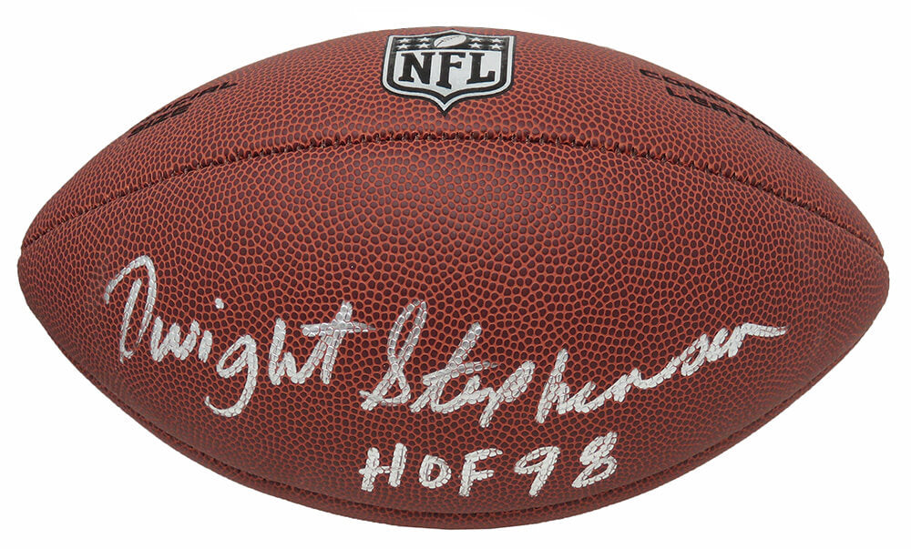 Dwight Stephenson Signed Wilson Limited Full Size NFL Football w/HOF'98 - STEFTB320 - Dwight Stephenson Signed Wilson Limited Full Size NFL Football w/HOF'98 product image