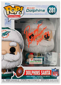 Dwight Stephenson Signed Miami Dolphins 'SANTA' Funko Pop Doll #281 w/HOF'98 - STEFUN300 - Dwight Stephenson Signed Miami Dolphins 'SANTA' Funko Pop Doll #281 w/HOF'98 product image