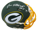 Jan Stenerud Signed Green Bay Packers AMP Alternate Series Riddell Speed Replica Mini Helmet w/HOF'91 - STEMIN304 - Jan Stenerud Signed Green Bay Packers AMP Alternate Series Riddell Speed Replica Mini Helmet w/HOF'91 product image