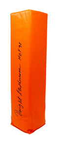 Dwight Stephenson Signed Orange Endzone Football Pylon w/HOF'98 - STEPYL300 - Dwight Stephenson Signed Orange Endzone Football Pylon w/HOF'98 product image