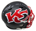 Jan Stenerud Signed Kansas  City Chiefs AMP Alternate Series Riddell Speed Full Size Replica Helmet w/HOF'91, SB IV Champs - STEREP302 - Jan Stenerud Signed Kansas City Chiefs AMP Alternate Series Riddell Speed Full Size Replica Helmet w/HOF'91, SB IV Champs product image