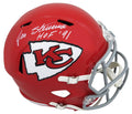 Jan Stenerud Signed Kansas City Chiefs Throwback Riddell Full Size Speed Replica Helmet w/HOF 1991 (PSA) - STEREP304 - Jan Stenerud Signed Kansas City Chiefs Throwback Riddell Full Size Speed Replica Helmet w/HOF 1991 (PSA) product image