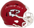 Jan Stenerud Signed Kansas City Chiefs Riddell Full Size Speed Replica Helmet w/HOF'91 - STEREP311 - Jan Stenerud Signed Kansas City Chiefs Riddell Full Size Speed Replica Helmet w/HOF'91 product image