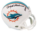 Dwight Stephenson Signed Miami Dolphins Riddell Full Size Replica Helmet w/HOF'98 - STEREP321 - Dwight Stephenson Signed Miami Dolphins Riddell Full Size Replica Helmet w/HOF'98 product image