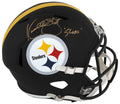 Kordell Stewart Signed Pittsburgh Steelers Riddell Full Size Speed Replica Helmet w/Slash - STEREP340 - Kordell Stewart Signed Pittsburgh Steelers Riddell Full Size Speed Replica Helmet w/Slash product image