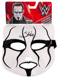 Sting Signed WWE White & Black Wrestling Mask - STIOTH500 - Sting Signed WWE White & Black Wrestling Mask product image