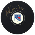Martin St. Louis Signed New York Rangers Logo Hockey Puck - (In Gold) - STLPUC405 - Martin St. Louis Signed New York Rangers Logo Hockey Puck - (In Gold) product image