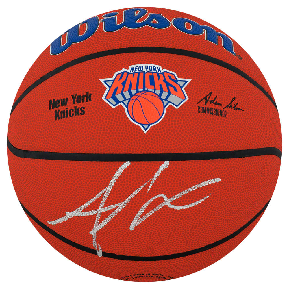 Amar'e (Amare) Stoudemire Signed Wilson New York Knicks Logo NBA Basketball - STOBSK221 - Amar'e (Amare) Stoudemire Signed Wilson New York Knicks Logo NBA Basketball product image