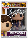 John Stockton Signed Utah Jazz NBA Funko Pop Doll #194 - STOFUN200 - John Stockton Signed Utah Jazz NBA Funko Pop Doll #194 product image