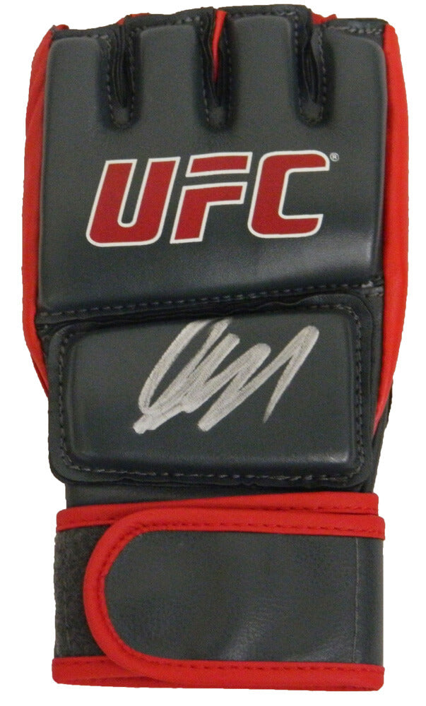 Georges St. Pierre Signed UFC MMA Grey Fight Glove - STPGLV500 - Georges St. Pierre Signed UFC MMA Grey Fight Glove product image