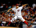 Stephen Strasburg Signed Washington Nationals Pitching Stretch Action 8x10 Photo - STR08P123 - Stephen Strasburg Signed Washington Nationals Pitching Stretch Action 8x10 Photo product image