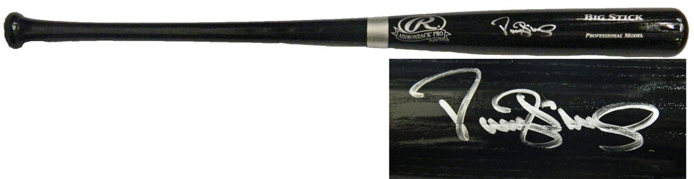 Darryl Strawberry Signed Rawlings Black Big Stick Baseball Bat - STRBAT100 - Darryl Strawberry Signed Rawlings Black Big Stick Baseball Bat product image