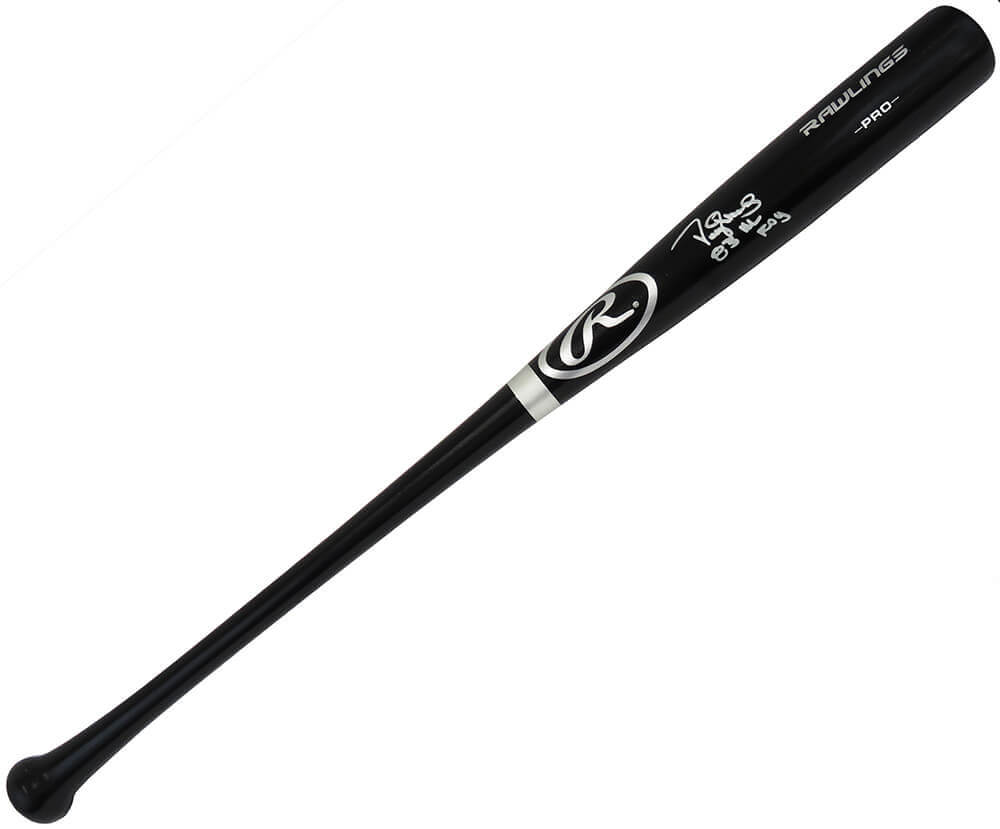 Darryl Strawberry Signed Rawlings Pro Black Baseball Bat w/83 NL ROY - STRBAT106 - Darryl Strawberry Signed Rawlings Pro Black Baseball Bat w/83 NL ROY product image