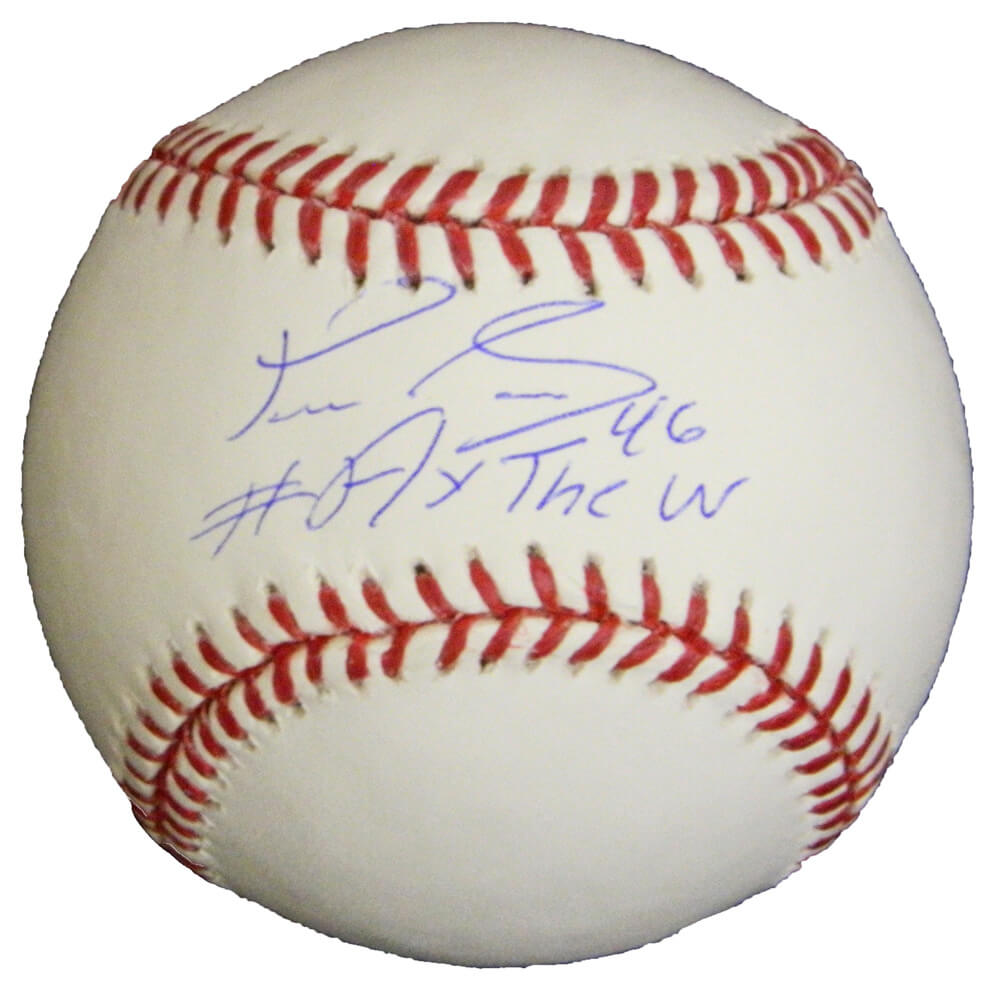 Pedro Strop Signed Rawlings Official MLB Baseball w/#FlyTheW - STRBSB101 - Pedro Strop Signed Rawlings Official MLB Baseball w/#FlyTheW product image