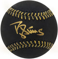Darryl Strawberry Signed Rawlings Black MLB Baseball - STRBSB118 - Darryl Strawberry Signed Rawlings Black MLB Baseball product image