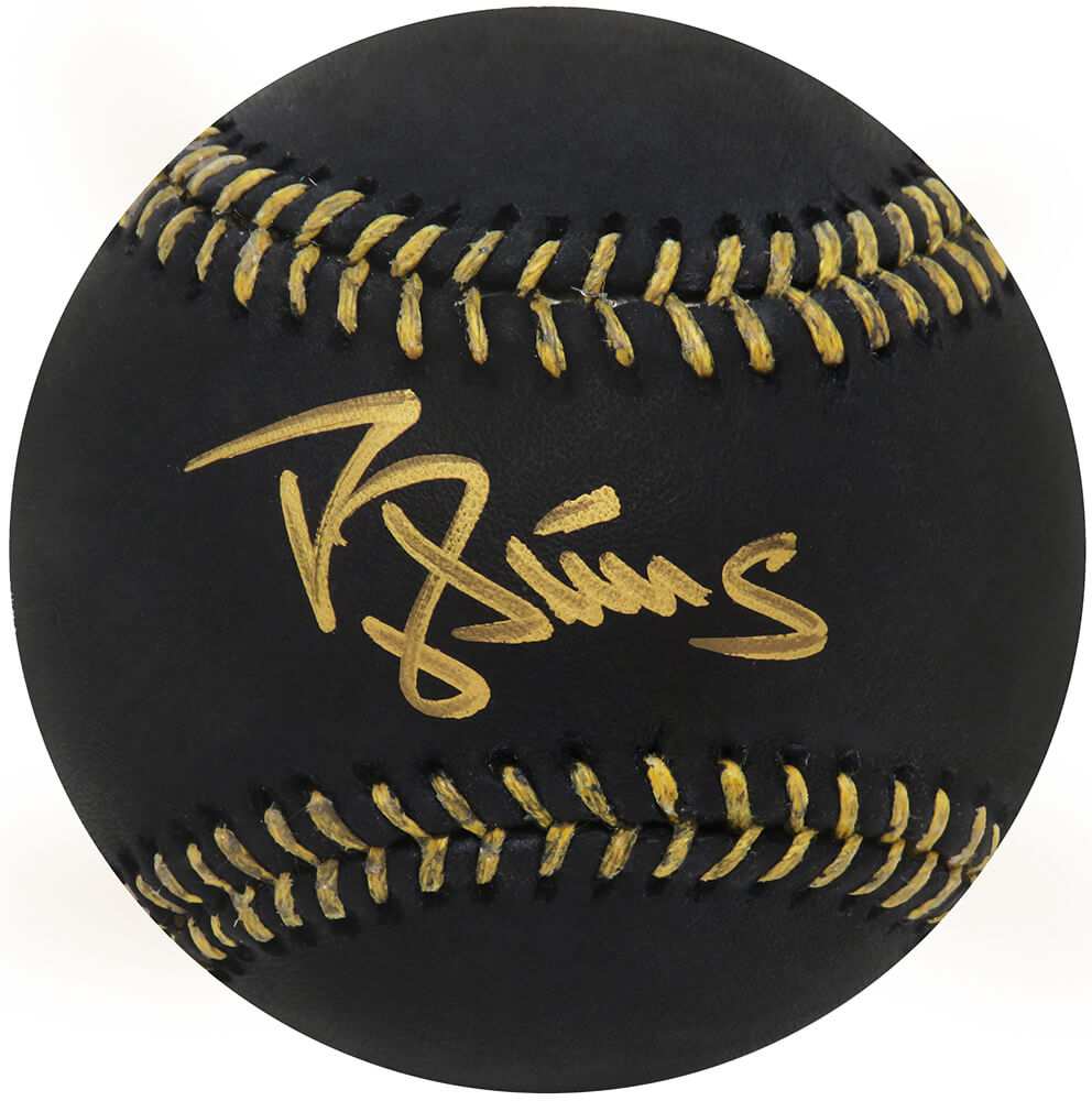 Darryl Strawberry Signed Rawlings Black MLB Baseball - STRBSB118 - Darryl Strawberry Signed Rawlings Black MLB Baseball product image