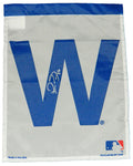 Pedro Strop Signed Chicago Cubs 11x15 White W Garden Flag - STRFLG102 - Pedro Strop Signed Chicago Cubs 11x15 White W Garden Flag product image