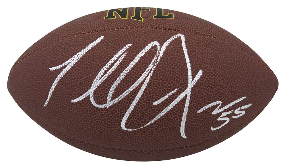 Terrell Suggs Signed Wilson Super Grip Full Size NFL Football - SUGFTB300 - Terrell Suggs Signed Wilson Super Grip Full Size NFL Football product image