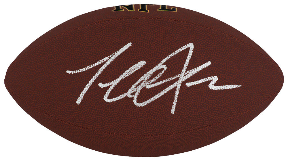 Terrell Suggs Signed Wilson Super Grip F/S NFL Football - SUGFTB302 - Terrell Suggs Signed Wilson Super Grip F/S NFL Football product image