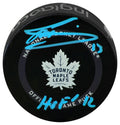 Mats Sundin Signed Toronto Maple Leafs Logo Official Game Hockey Puck w/HOF'12 - SUNPUC402 - Mats Sundin Signed Toronto Maple Leafs Logo Official Game Hockey Puck w/HOF'12 product image