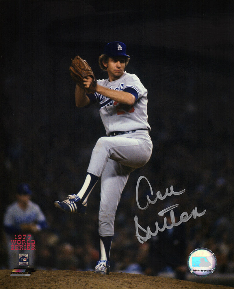 Don Sutton Signed Los Angeles Dodgers 1977 World Series Pitching 8x10 Photo - SUT08P111TW - Don Sutton Signed Los Angeles Dodgers 1977 World Series Pitching 8x10 Photo product image