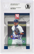 Ichiro Suzuki Signed Seattle Mariners 2002 Donruss Elite Baseball Trading Card #3  - (Beckett Encapsulated) - SUZCAR100 - Ichiro Suzuki Signed Seattle Mariners 2002 Donruss Elite Baseball Trading Card #3 - (Beckett Encapsulated) product image