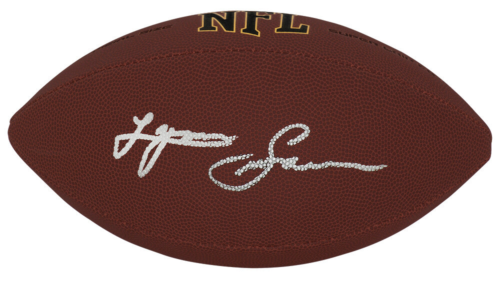 Lynn Swann Signed Wilson Super Grip Full Size NFL Football - SWAFTB300 - Lynn Swann Signed Wilson Super Grip Full Size NFL Football product image