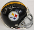 Lynn Swann Signed Steelers T/B Mini Helmet - SWAMIN300 - Lynn Swann Signed Steelers T/B Mini Helmet product image