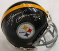 Lynn Swann Signed Steelers T/B Mini Helmet w/HOF 01 - SWAMIN301 - Lynn Swann Signed Steelers T/B Mini Helmet w/HOF 01 product image