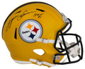 Lynn Swann Signed Pittsburgh Steelers FLASH Riddell Full Size Speed Replica Helmet w/HOF'01 - SWAREP300 - Lynn Swann Signed Pittsburgh Steelers FLASH Riddell Full Size Speed Replica Helmet w/HOF'01 product image