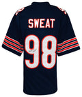 Montez Sweat Signed Navy Custom Football Jersey - (JSA) - SWEJRY300 - Montez Sweat Signed Navy Custom Football Jersey - (JSA) product image