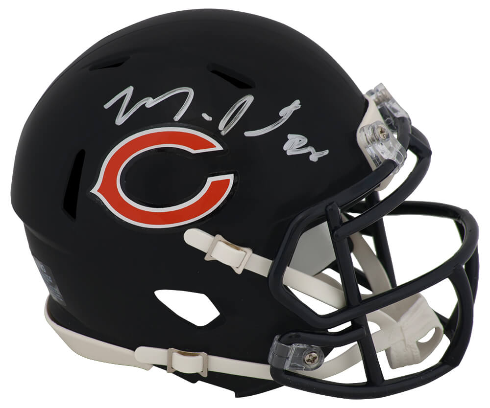 Montez Sweat Signed Chicago Bears Riddell Speed Mini Helmet - SWEMIN300 - Montez Sweat Signed Chicago Bears Riddell Speed Mini Helmet product image