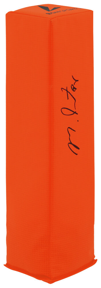 Montez Sweat Signed BSN Orange Endzone Football Pylon - SWEPYL300 - Montez Sweat Signed BSN Orange Endzone Football Pylon product image