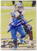 D'Andre Swift Signed Detroit Lions 2020 Panini Luminance Rookie Football Card #211 - SWICAR308 - D'Andre Swift Signed Detroit Lions 2020 Panini Luminance Rookie Football Card #211 product image