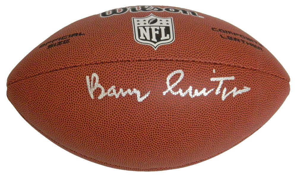 Barry Switzer Signed Wilson NFL Full Size Football - SWIFTB302 - Barry Switzer Signed Wilson NFL Full Size Football product image