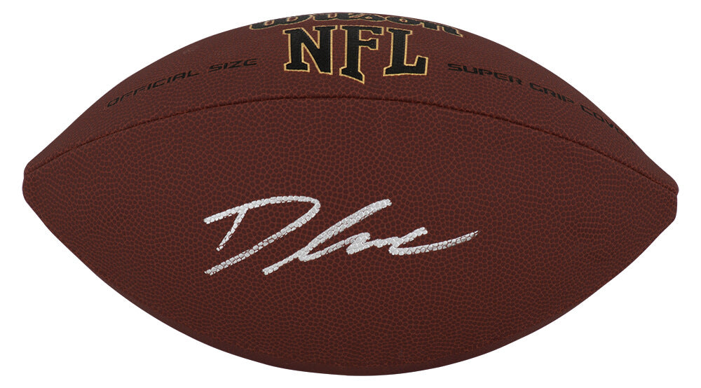 D'Andre Swift Signed Wilson Super Grip Full Size NFL Football - SWIFTB310 - D'Andre Swift Signed Wilson Super Grip Full Size NFL Football product image