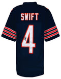 D'Andre Swift Signed Navy Custom Football Jersey (JSA HOLO) - SWIJRY310 - D'Andre Swift Signed Navy Custom Football Jersey (JSA HOLO) product image