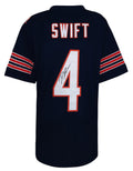 D'Andre Swift Signed Navy Custom Football Jersey - SWIJRY311 - D'Andre Swift Signed Navy Custom Football Jersey product image