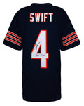 D'Andre Swift Signed Navy Custom Football Jersey w/Bear Down - SWIJRY312 - D'Andre Swift Signed Navy Custom Football Jersey w/Bear Down product image