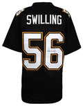 Pat Swilling Signed Black Custom Football Jersey - SWIJRY320 - Pat Swilling Signed Black Custom Football Jersey product image
