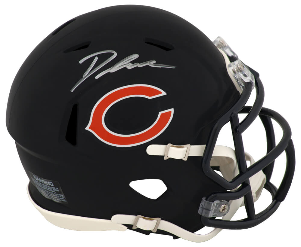 D'Andre Swift Signed Chicago Bears Riddell Speed Mini Helmet - SWIMIN310 - D'Andre Swift Signed Chicago Bears Riddell Speed Mini Helmet product image