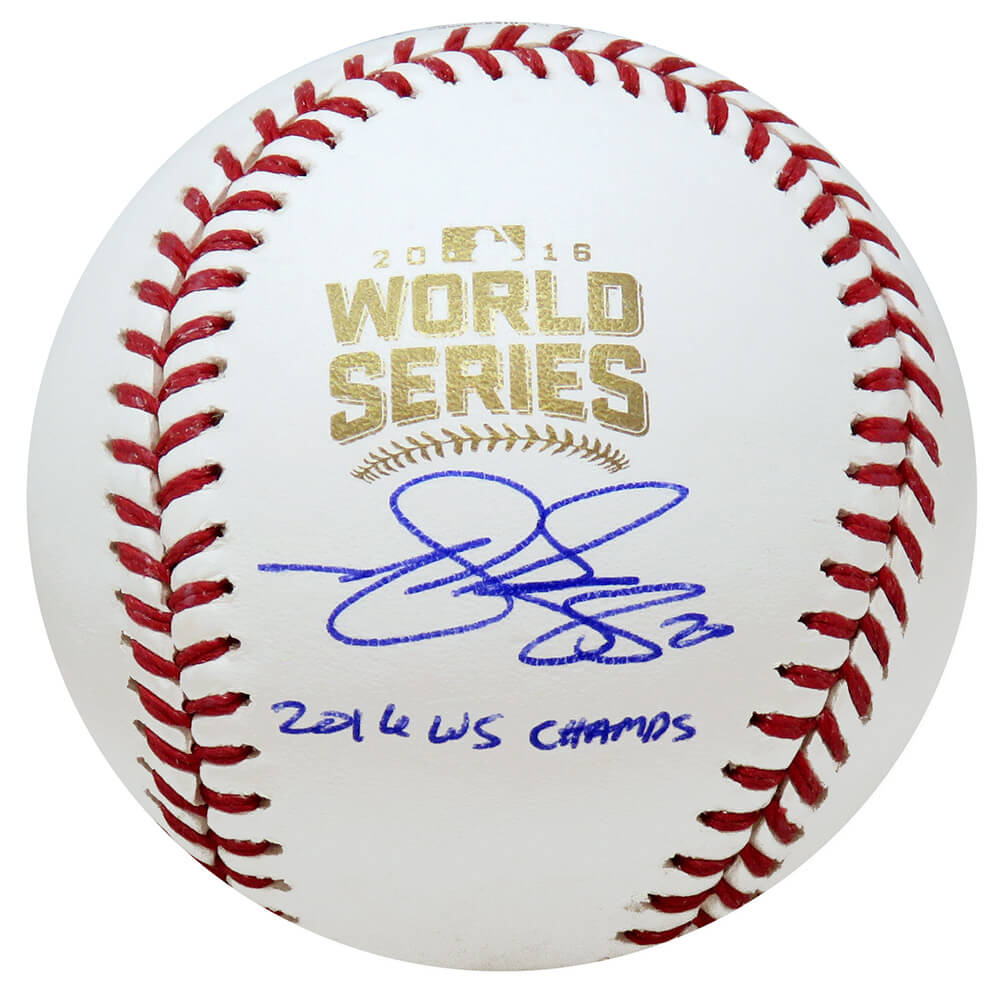Matt Szczur Signed Rawlings Official 2016 World Series MLB Baseball w/2016 WS Champs - SZCBSB102 - Matt Szczur Signed Rawlings Official 2016 World Series MLB Baseball w/2016 WS Champs product image