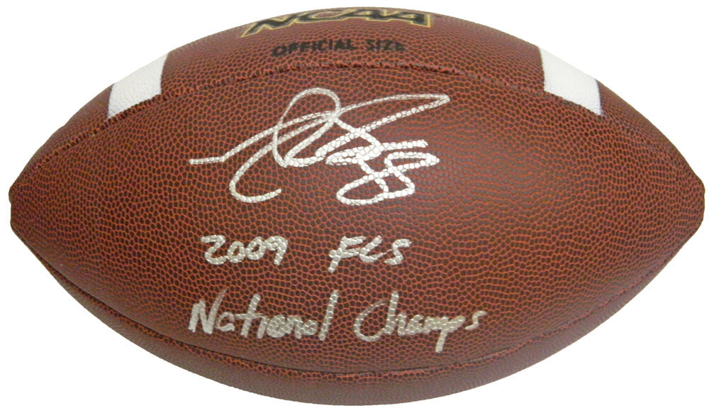 Matt Szczur Signed Wilson NCAA Full Size Football w/2009 FCS National Champs - SZCFTB300 - Matt Szczur Signed Wilson NCAA Full Size Football w/2009 FCS National Champs product image