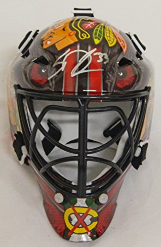 Scott Darling Signed Chciago Blackhawks Mini Goalie Mask - DARMIN400 - Scott Darling Signed Chciago Blackhawks Mini Goalie Mask product image