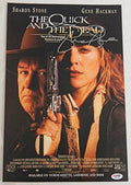 Sharon Stone Signed The Quick And The Dead 11x17 Movie Poster - STOPST505 - Sharon Stone Signed The Quick And The Dead 11x17 Movie Poster product image