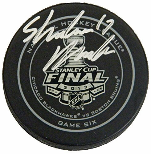 Sheldon Brookbank Signed Official 2013 Stanley Cup Finals Game Six Hockey Puck - BROPUC402 - Sheldon Brookbank Signed Official 2013 Stanley Cup Finals Game Six Hockey Puck product image