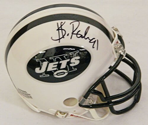 Sheldon Richardson Signed New York Jets Riddell Mini Helmet - RICMIN300 - Sheldon Richardson Signed New York Jets Riddell Mini Helmet product image